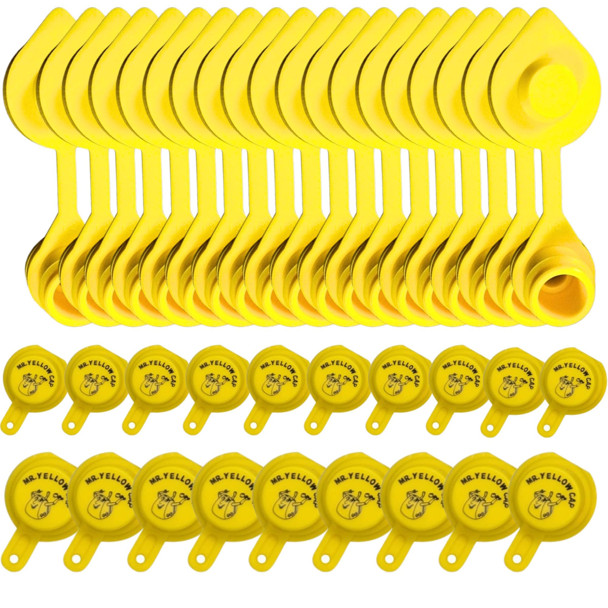 19 Caps + 19 Vents