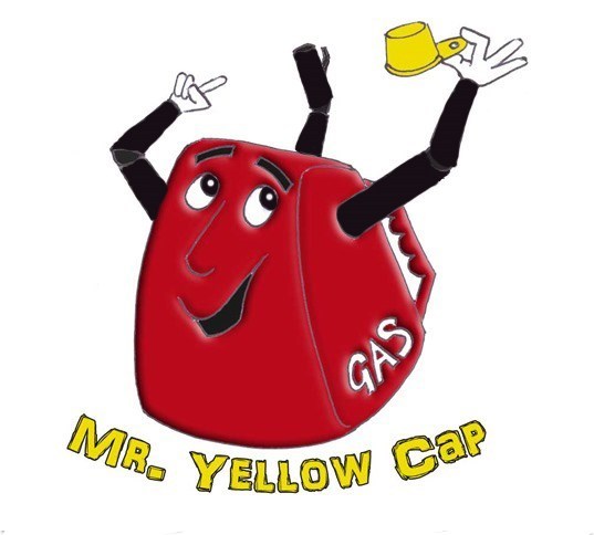 Mr. Yellow Cap BLITZ Yellow Spout Caps with FREE Vent - Fits Spouts #900302 900092 900094
