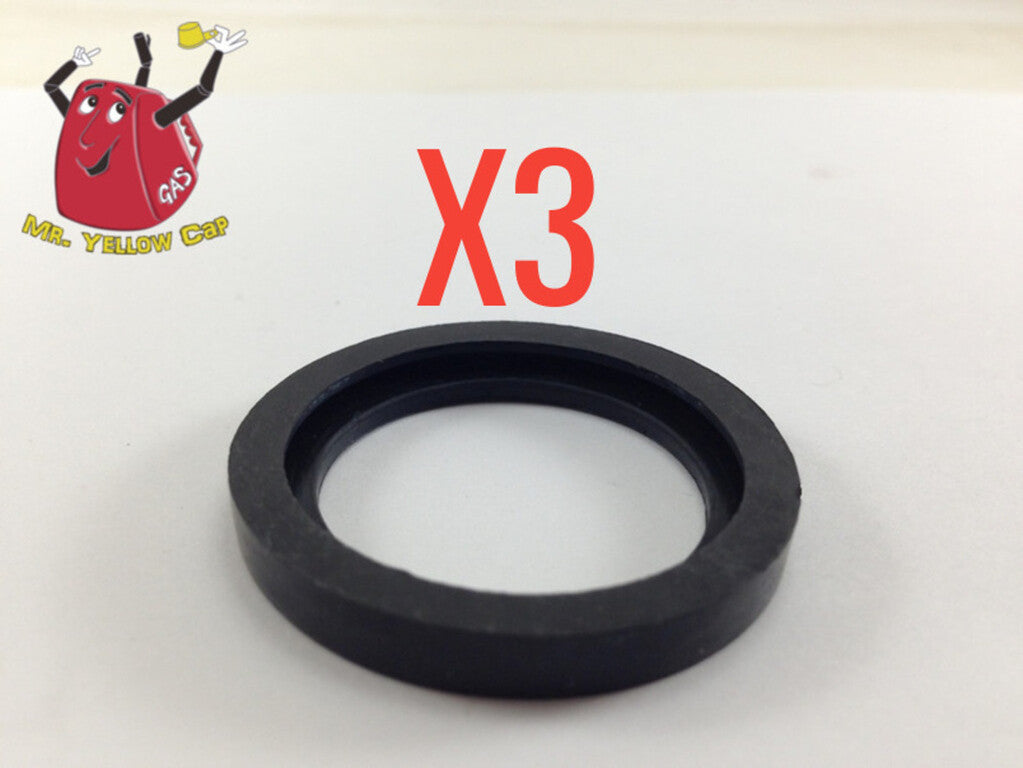 Mr. Yellow Cap Gas Can Spout Rubber Gaskets - Fits Blitz, Gott, Rubbermaid, Wedco, Scepter, Eagle